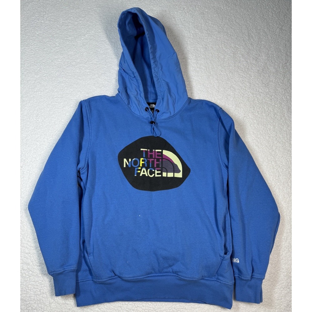 The North Face Blue Coordinates Hoodie Mens Medium See Desc*